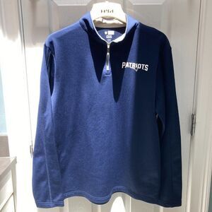 New England Patriots TX3 Warm 1/4 Zip Pullover Size Large
